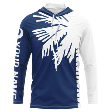 South Carolina Flag Custom Long Sleeve Uv Protection Performance Fishing