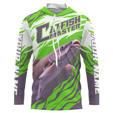 Chanel Catfish Fishing Custom Uv Long Sleeve Fishing, Catfish Master Tournament Fishing