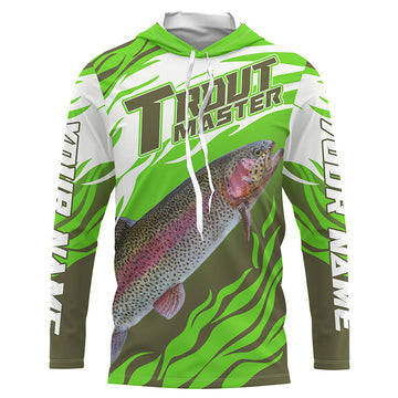 Trout Master Rainbow Trout Custom Long Sleeve Performance Fishing And Women
