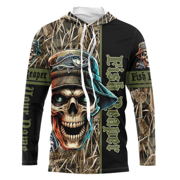 Fish Reaper Camo Customize Name 3D All Over Printed Fishing, Personalized Gifts NQS212