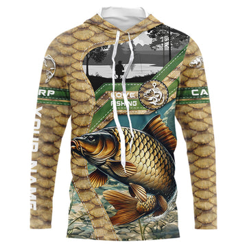 Carp Fishing Custom name All over print - personalized fishing gift, women and kid - NQS487
