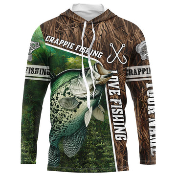 Personalized Crappie Fishing, Love Fishing Camo 3D All Over Printed NQS5715