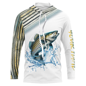 Striped Bass ( Striper) Fishing Customize Name 3D All Over Printed Personalized Fishing Gift NQS349