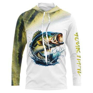 Bass Fishing Customize Name 3D All Over Printed, Fishing Gift For Father, Men, Women And Kid NQS351