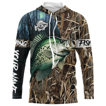 Crappie Fishing Customize Name 3D All Over Printed, Personalized Fishing Gift NQS306
