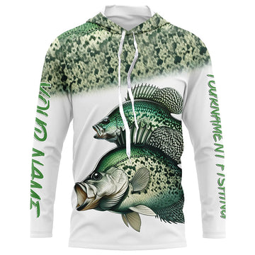 Crappie tournament fishing customize name all over print personalized gift NQS178