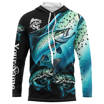 Chinook salmon (King salmon) Fishing Custom long sleeve fishing NQS3866