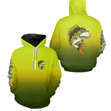 Angry Bass fishing Custom sun protection Long sleeve Fishing, Bass Fishing Gift, women NQS4289