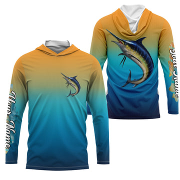 Marlin fishing Custom Name UV protection UPF 30+ fishing, deep sea fishing tournament NQS3167