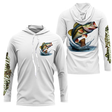 Largemouth Bass fishing Custom name Long sleeve Fishing, Bass Fishing NQS4340