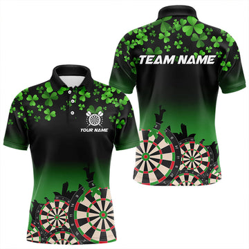 Green Shamrock Darts Board pattern Lucky Darts Custom St Patrick Day Team Darts NQS9389
