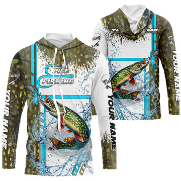 Northern Pike fishing scales custom Pike fishing team, Northern Pike fishing apparel NQS9019