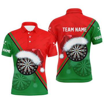 Red Green Santa Darts Board Christmas Darts Custom Dart