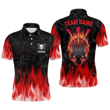 Red Flame Skull Darts Custom Scary Darts Dart