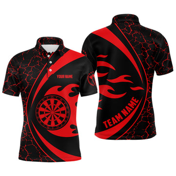 Personalized Red Fire Flame Darts Dart Darts Team