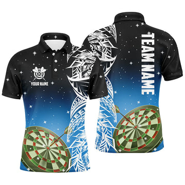 Personalized 3D Dart Board Blue Version Men Custom Dart League Dart