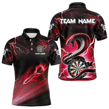 Red Thunder Lightning Custom Cobra Snake Men Dart Best Dart Dart Team