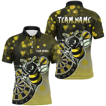 Personalized Yellow Darts Bee Custom Darts, Funny Darts Apparel, Best Darts Gifts