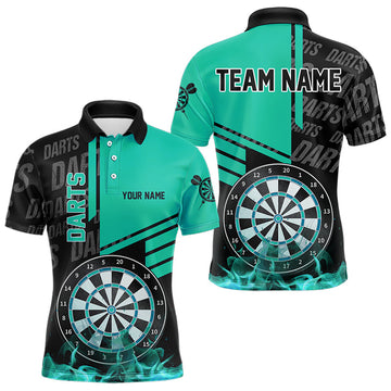 Black And Turquoise Darts Custom Darts League Team Darts and