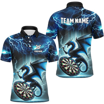 Lightning Thunder Dragon Custom Blue Darts and, Darts Team League
