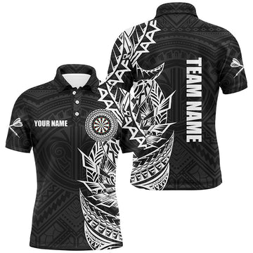 Personalized Black White Tribal Darts and Custom Dart Dart