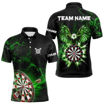 Black Green Dartboard Thunder Lighting Eagle Dart Custom Dart and