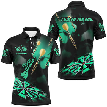 Green Dart Board Hazy Smoke Custom 3D Dart, Darts League Team Dart