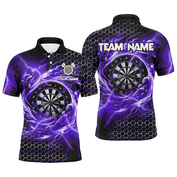 Funny 3D Dartboard Storm Thunder Custom Darts Team League Darts | Purple