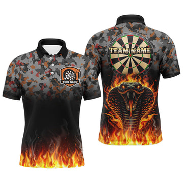 Personalized Camouflage Striking Snake Dart Custom 3D Fire Flame Dart