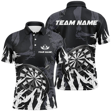 Personalzied Darts Board White Grunge Style 3D Men Darts Custom Darts Team