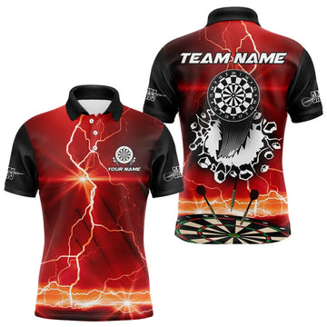 Funny Dartboard Lightning Custom Red Black Dart, Dart
