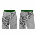 Custom Gray Green Basketball Jersey Uniform Suit Printed Your Logo Name Number