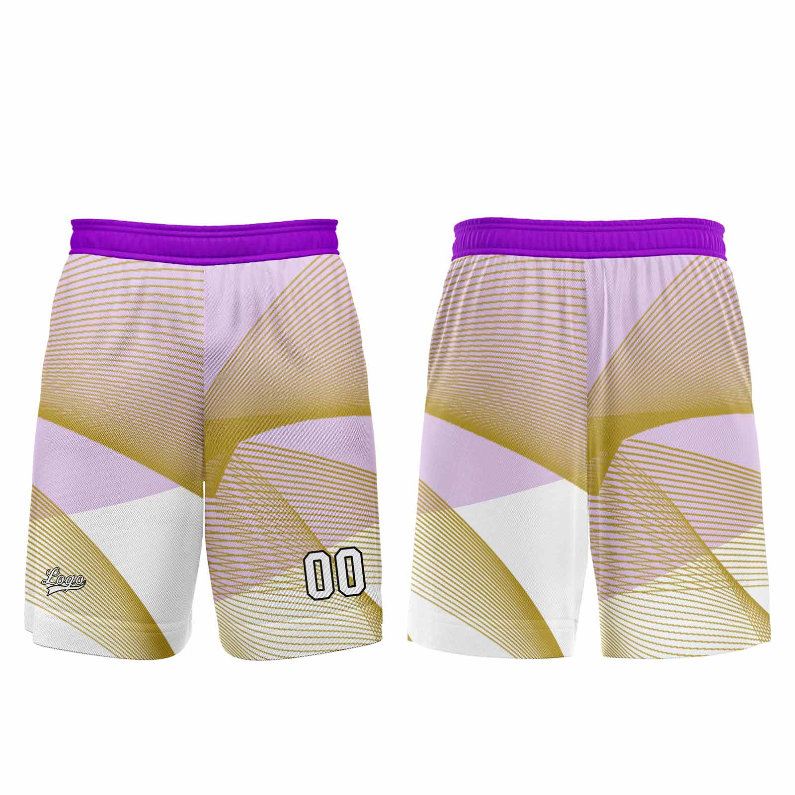Custom Purple Basketball Jersey Uniform Suit Printed Your Logo Name Number