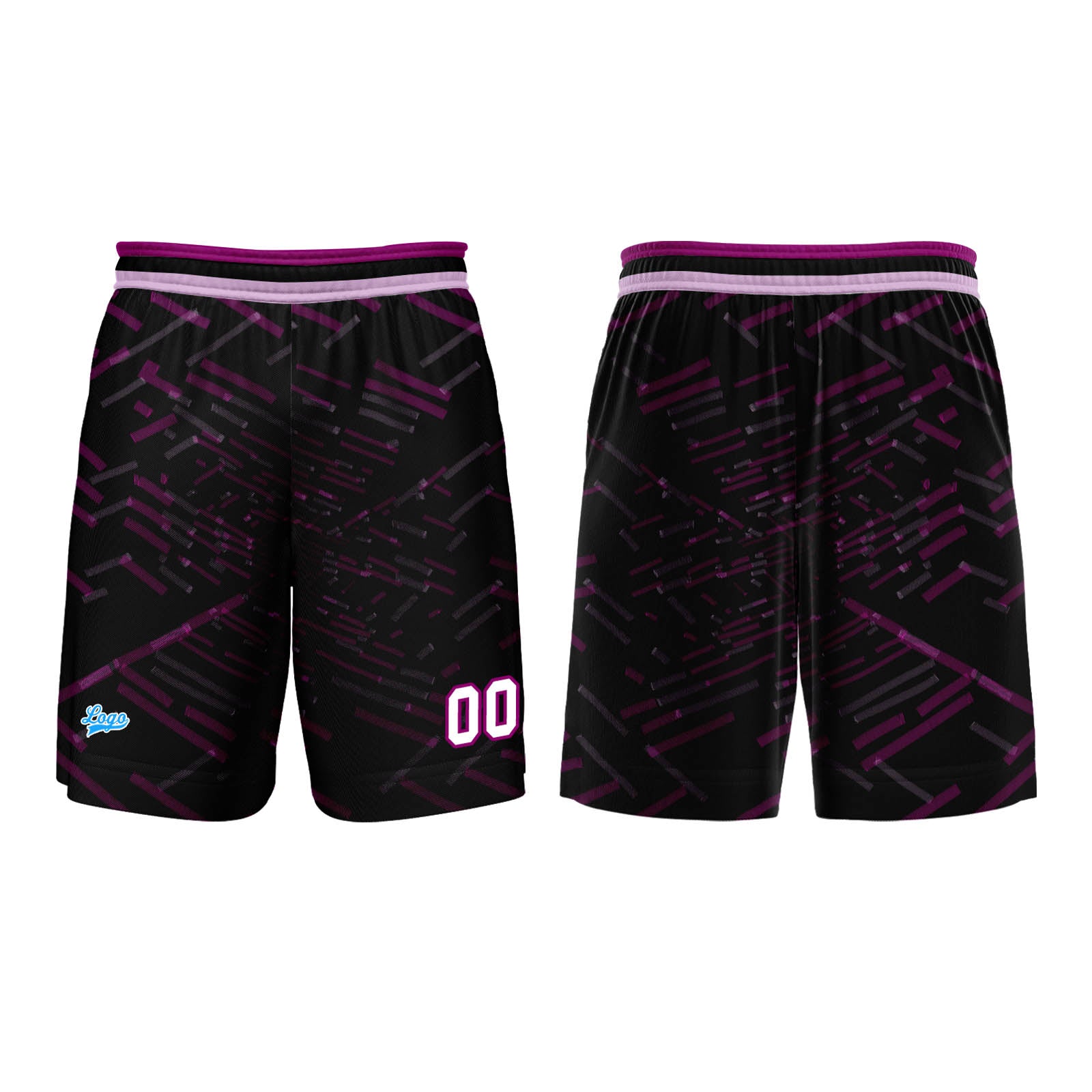 Custom Rose Red Basketball Jersey Uniform Suit Printed Your Logo Name Number