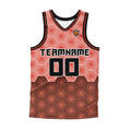 Custom Dark Orange Basketball Jersey Uniform Suit Printed Your Logo Name Number