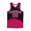 Custom Black Rose Basketball Jersey Uniform Suit Printed Your Logo Name Number