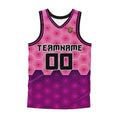Custom Rose Basketball Jersey Uniform Suit Printed Your Logo Name Number