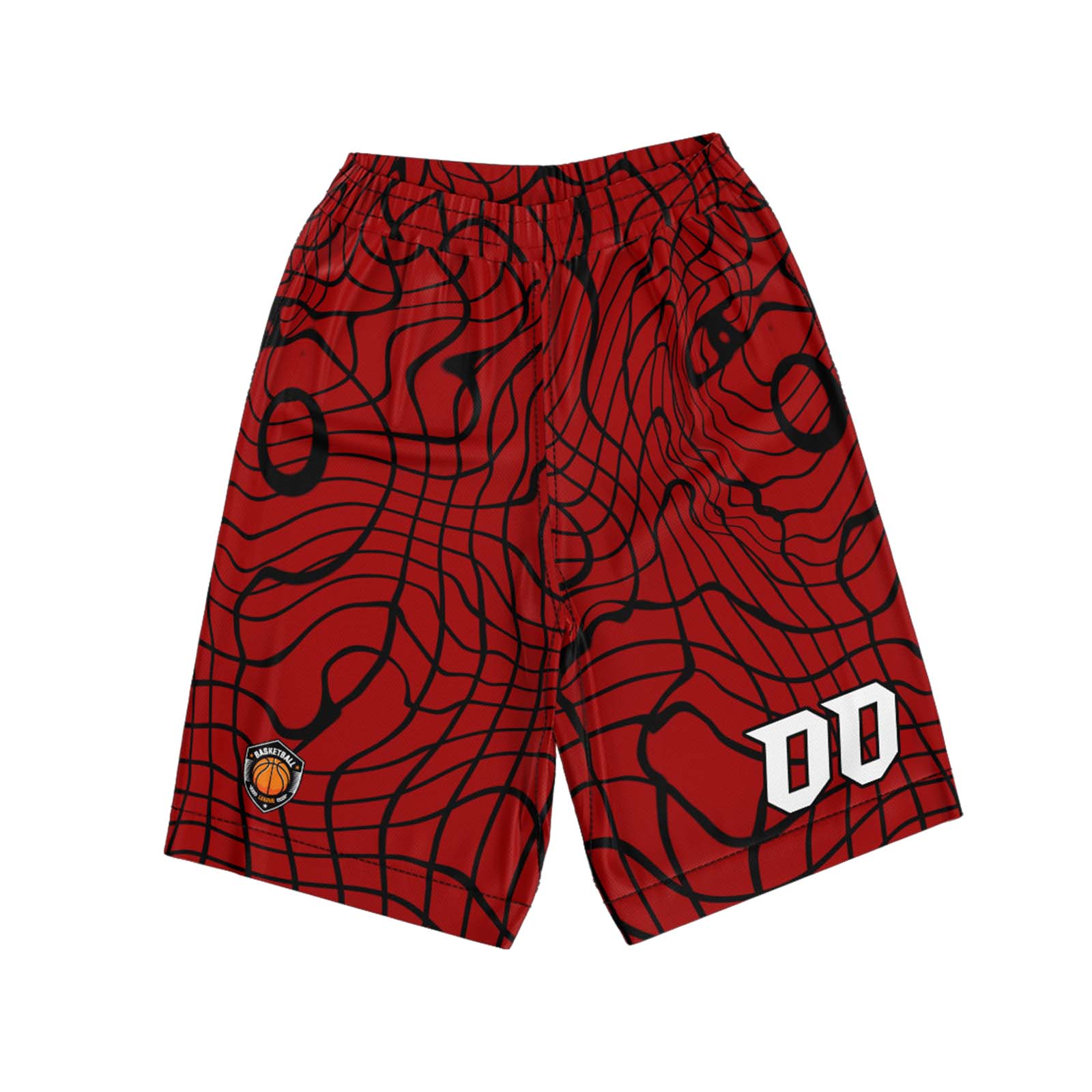 Custom Red Basketball Jersey Uniform Suit Printed Your Logo Name Number