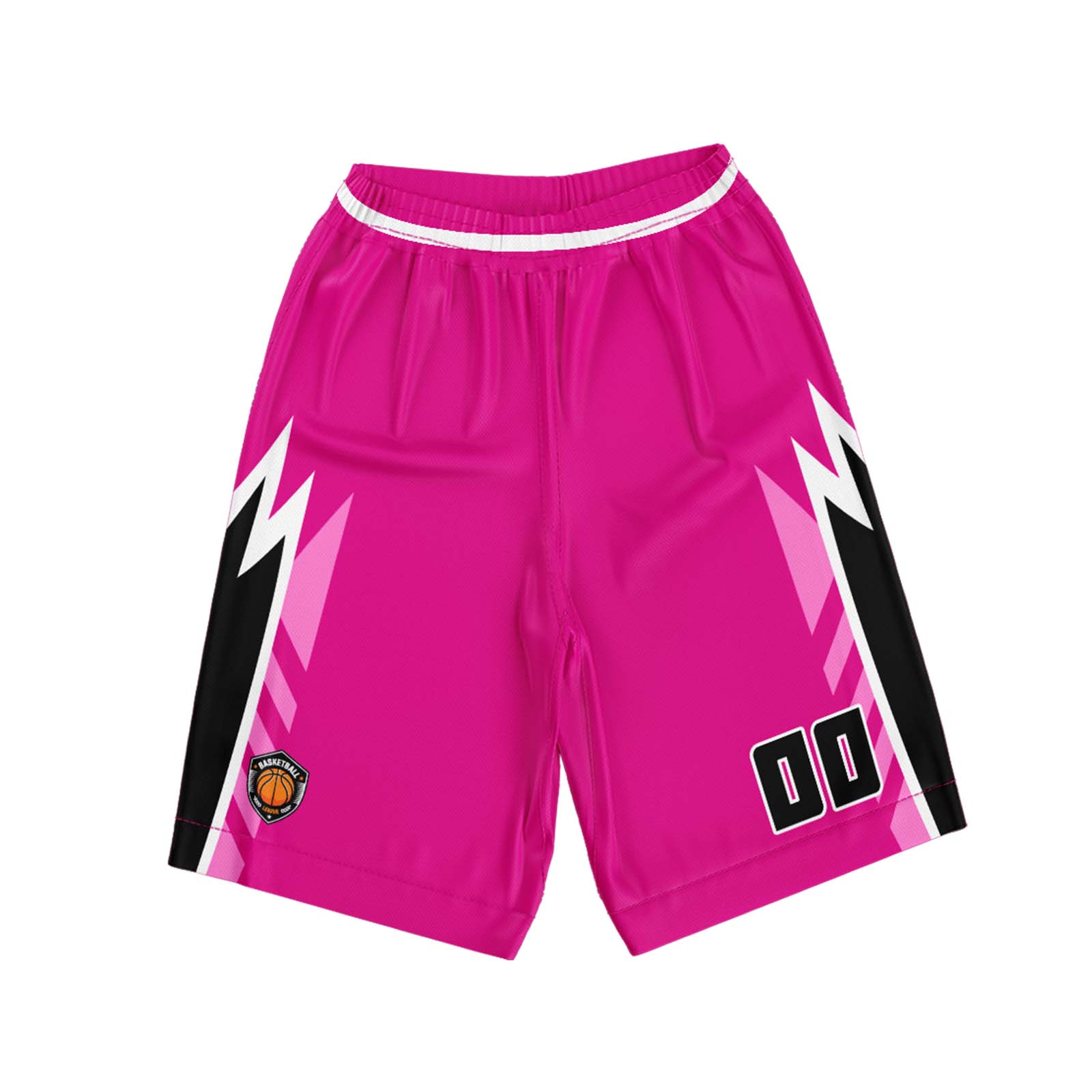 Custom Pink Basketball Jersey Uniform Suit Printed Your Logo Name Number