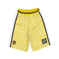 Custom White Yellow Basketball Jersey Uniform Suit Printed Your Logo Name Number