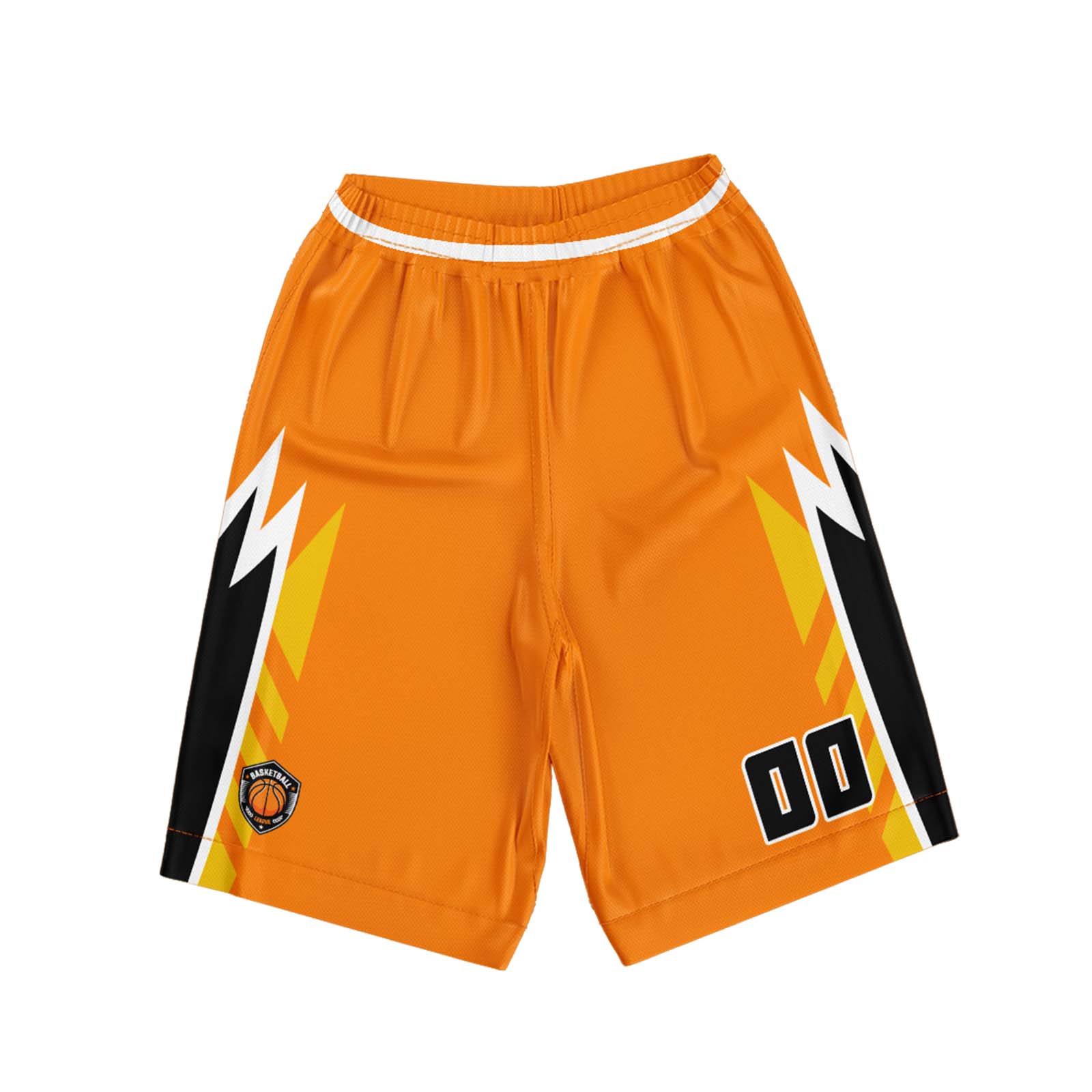 Custom Orange Basketball Jersey Uniform Suit Printed Your Logo Name Number
