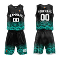 Custom Basketball Jersey Uniform Suit Printed Your Logo Name Number Green