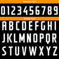 Custom Basketball Jersey Uniform Suit Printed Your Logo Name Number Black-Orange