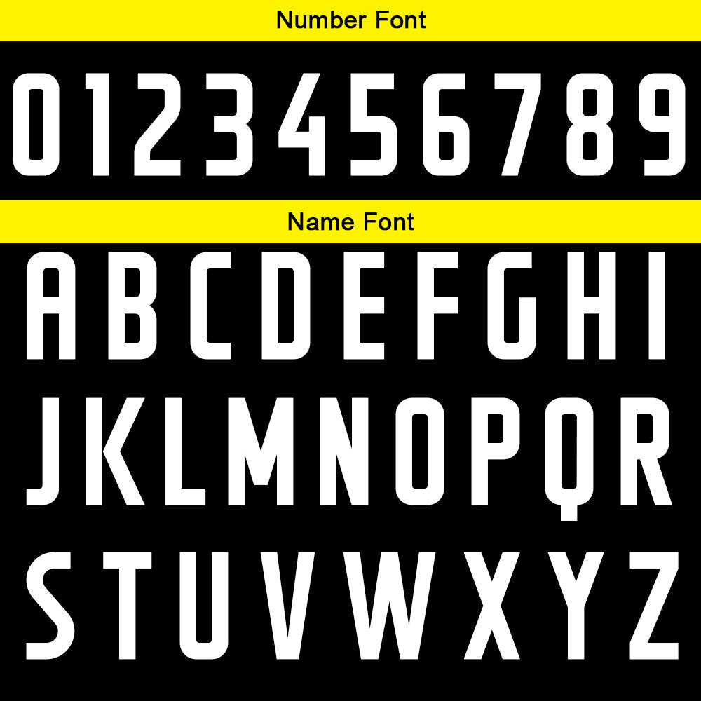 Custom Basketball Jersey Uniform Suit Printed Your Logo Name Number Black-Yellow