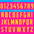 Custom Basketball Jersey Uniform Suit Printed Your Logo Name Number Hot Pink-Blue