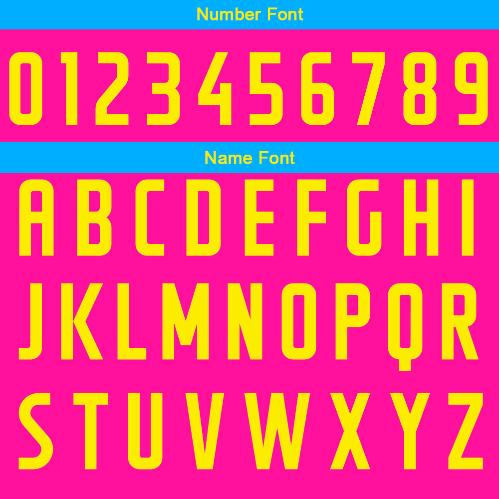 Custom Basketball Jersey Uniform Suit Printed Your Logo Name Number Hot Pink-Blue