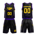 Custom Basketball Jersey Uniform Suit Printed Your Logo Name Number Orange-Royal
