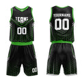 Custom Basketball Jersey Uniform Suit Printed Your Logo Name Number Black-Blue-Pink