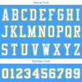 Custom Basketball Jersey Uniform Suit Printed Your Logo Name Number Light Blue-Yellow