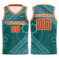 Custom Pine Green Basketball Jersey Uniform Suit Printed Your Logo Name Number